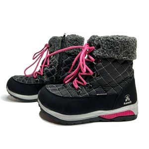 Girls Kamik Waterproof Gemini Boots (Size 3)